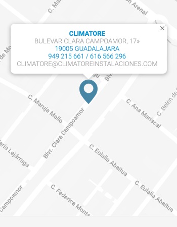 Climatore Instalaciones - Localización